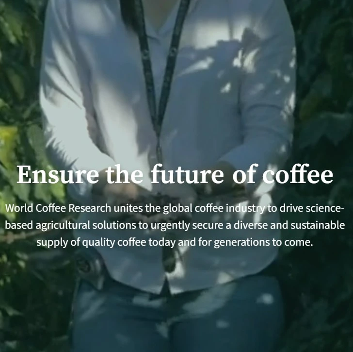 World Coffee Research Website screenshot World Coffee Research Image